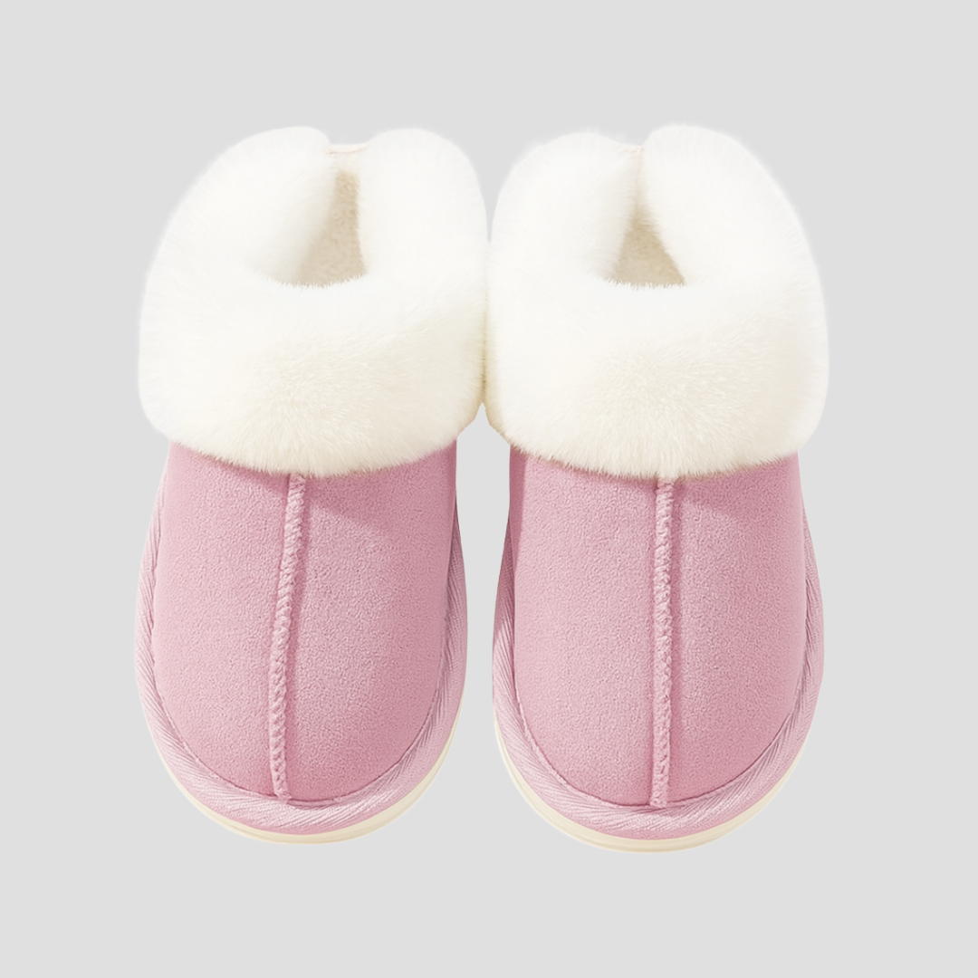 Chaussons femme hiver fourrés