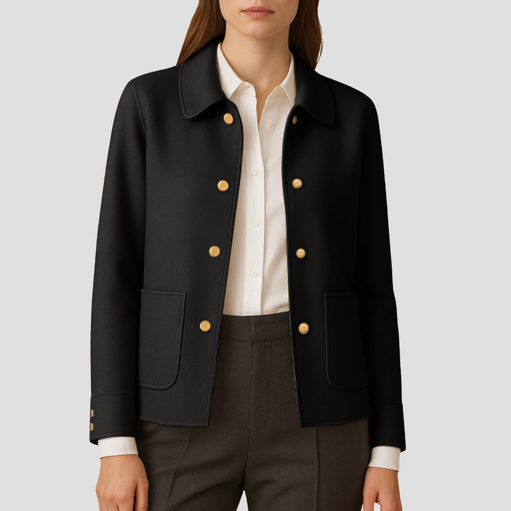 Veste Femme Courte Boutonnée