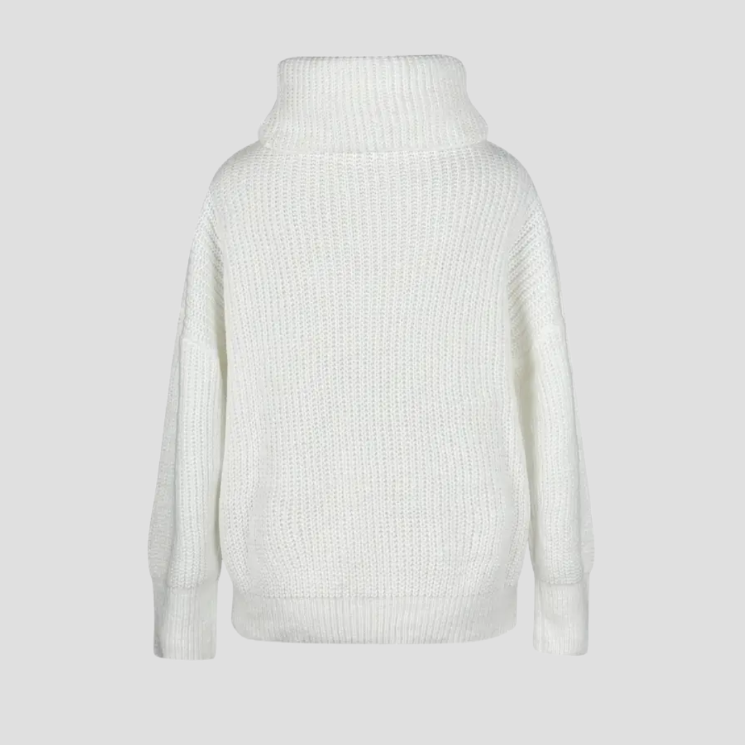 Pull Femme Col Roulé Oversize