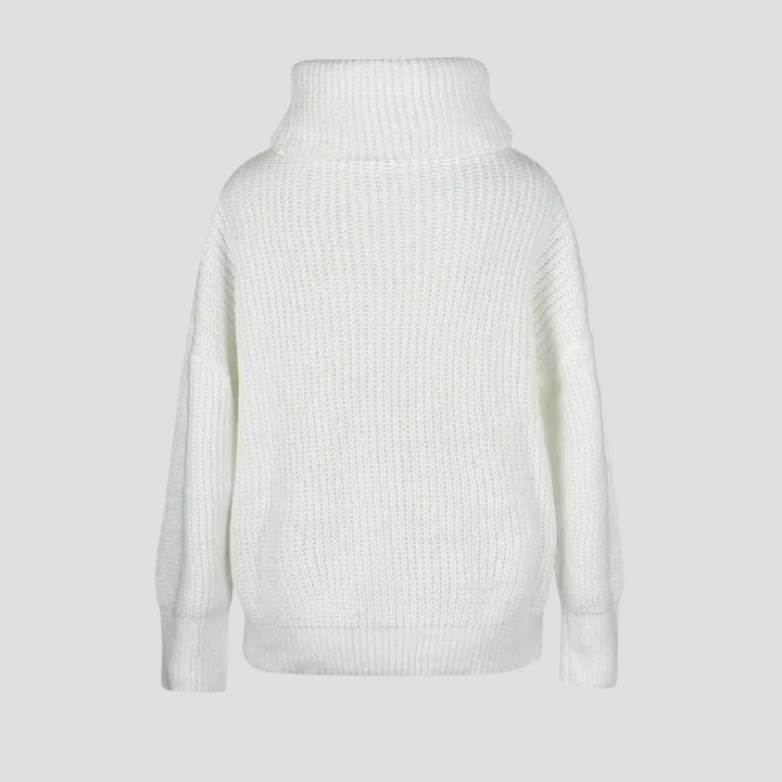 Pull Femme Col Roulé Oversize