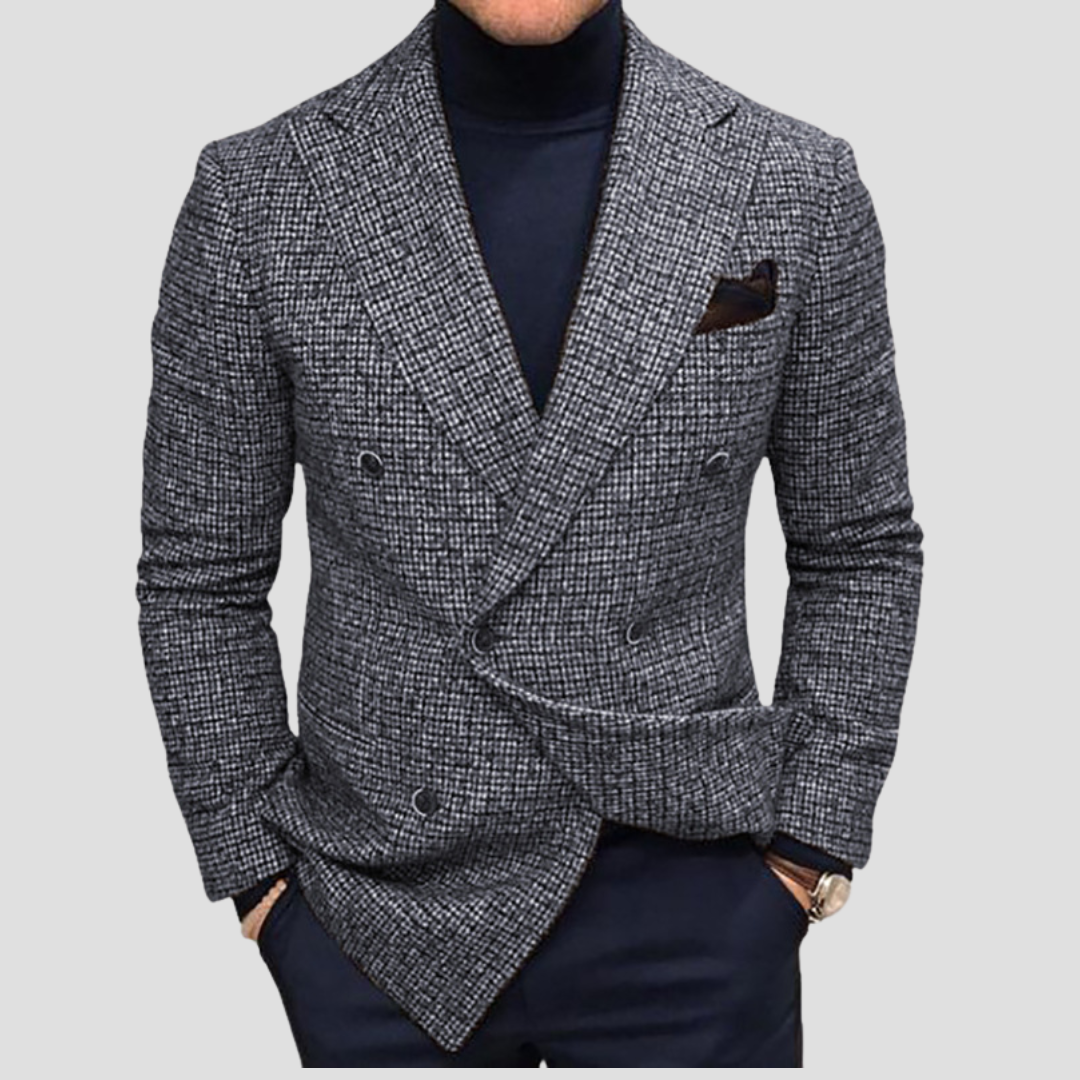 Blazer Homme Double Boutonnage Slim