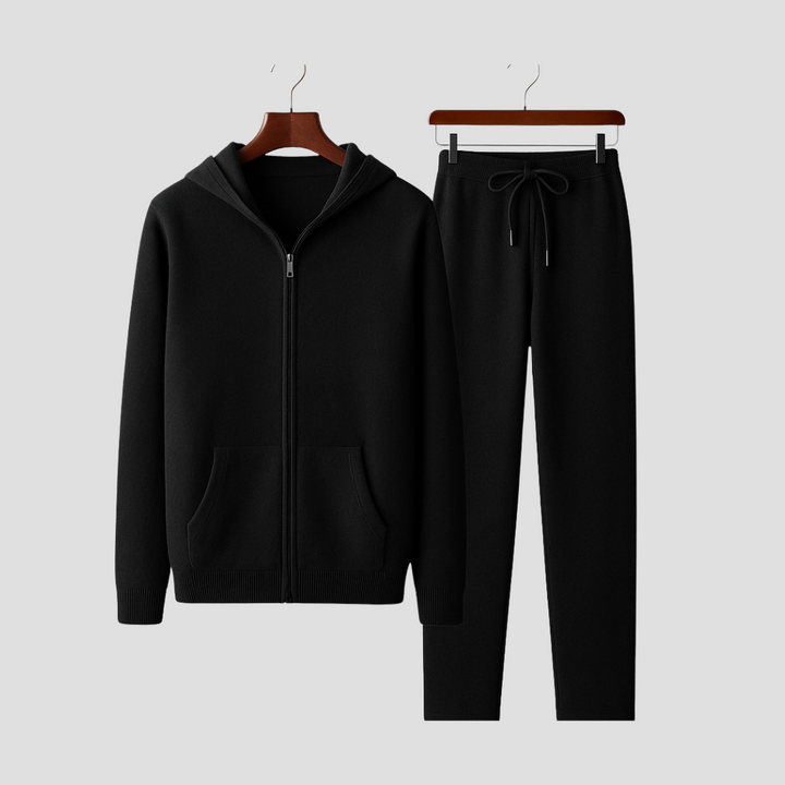 Ensemble Homme Laine Mérinos Zippé