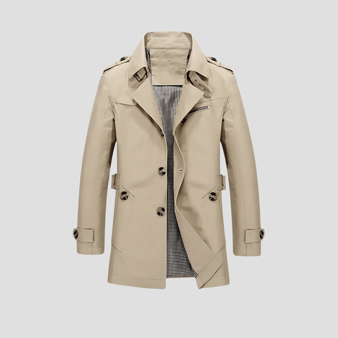Trench Homme Léger Ceinturé