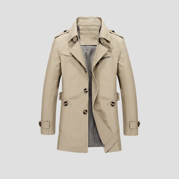 Trench Homme Léger Ceinturé