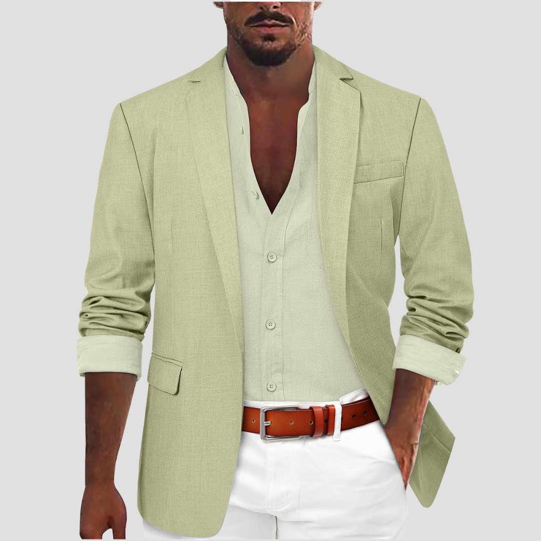 Blazer Homme Coupe Slim Léger