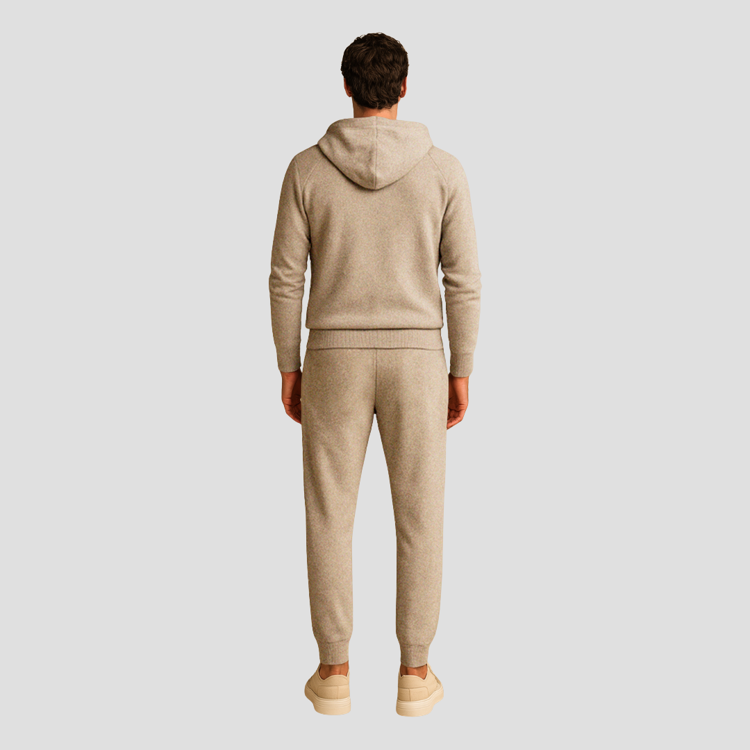 Ensemble Jogging Homme Zippé à Capuche