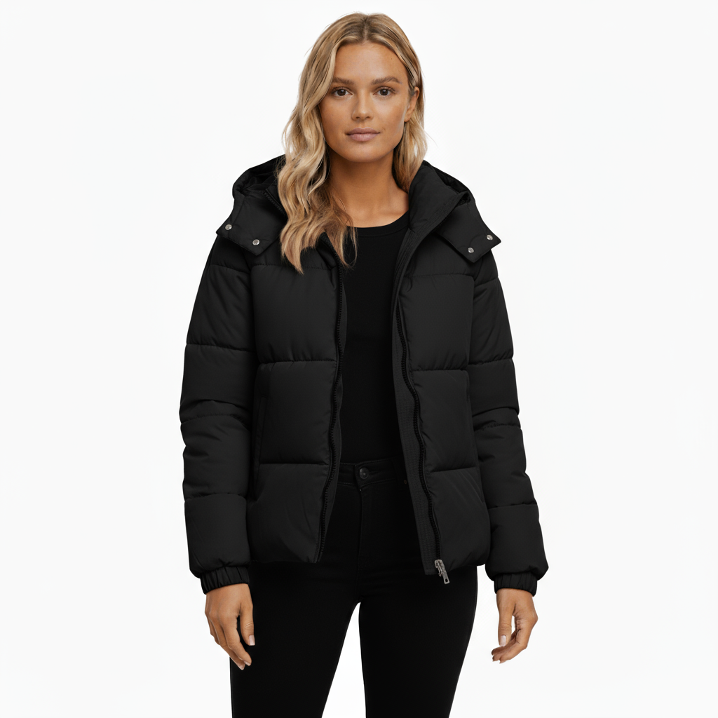 Manteau d’hiver femme à capuche