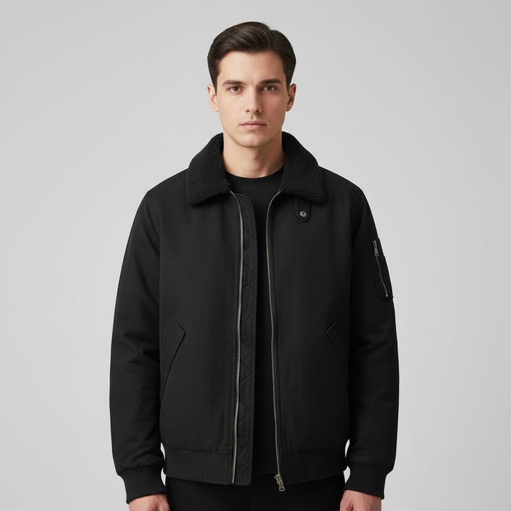 Veste Homme Coton Hiver | Doublée Laine