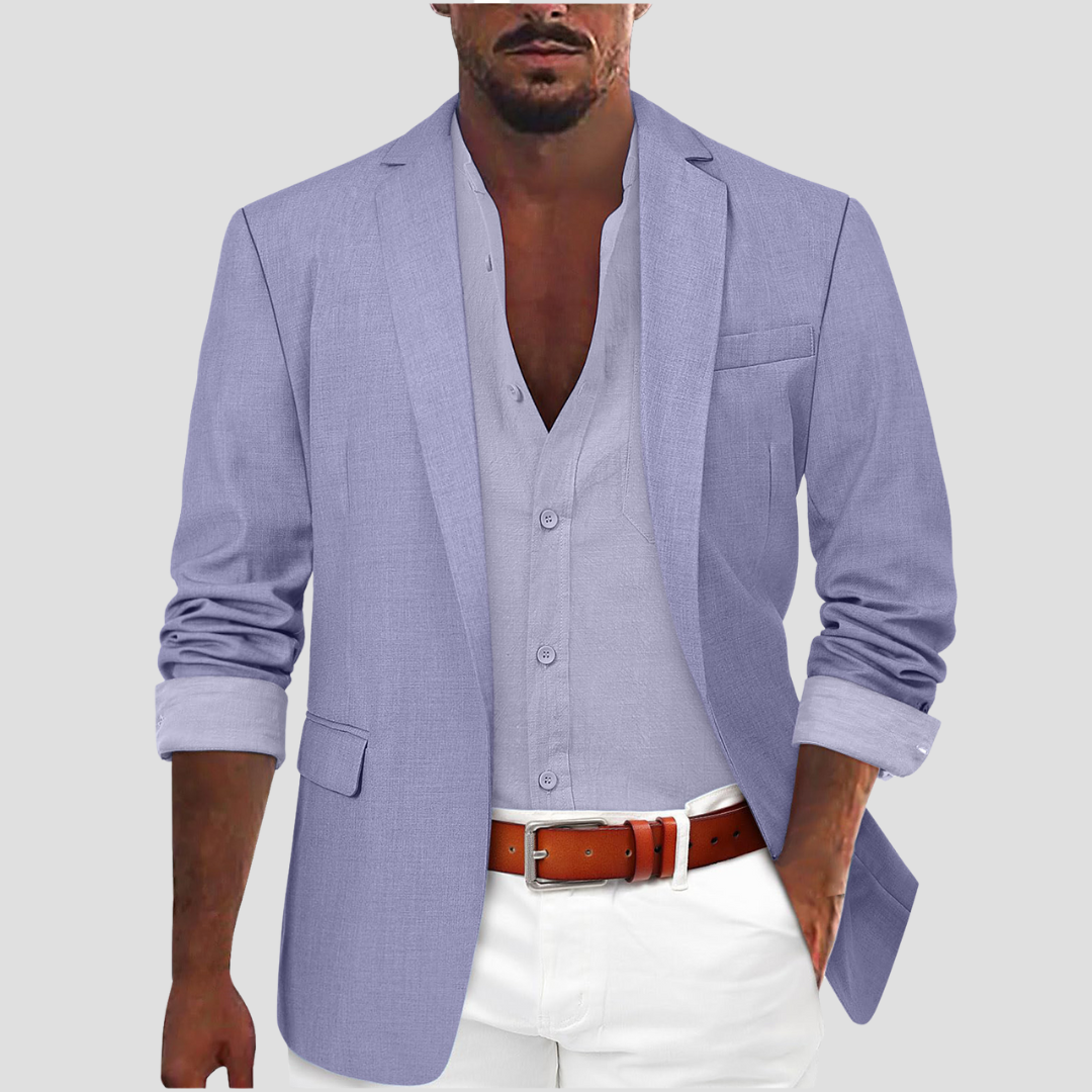 Blazer Homme Coupe Slim Léger