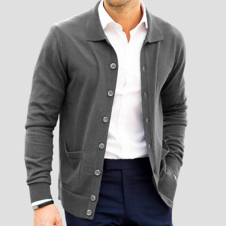 Cardigan Homme Cachemire Boutonné