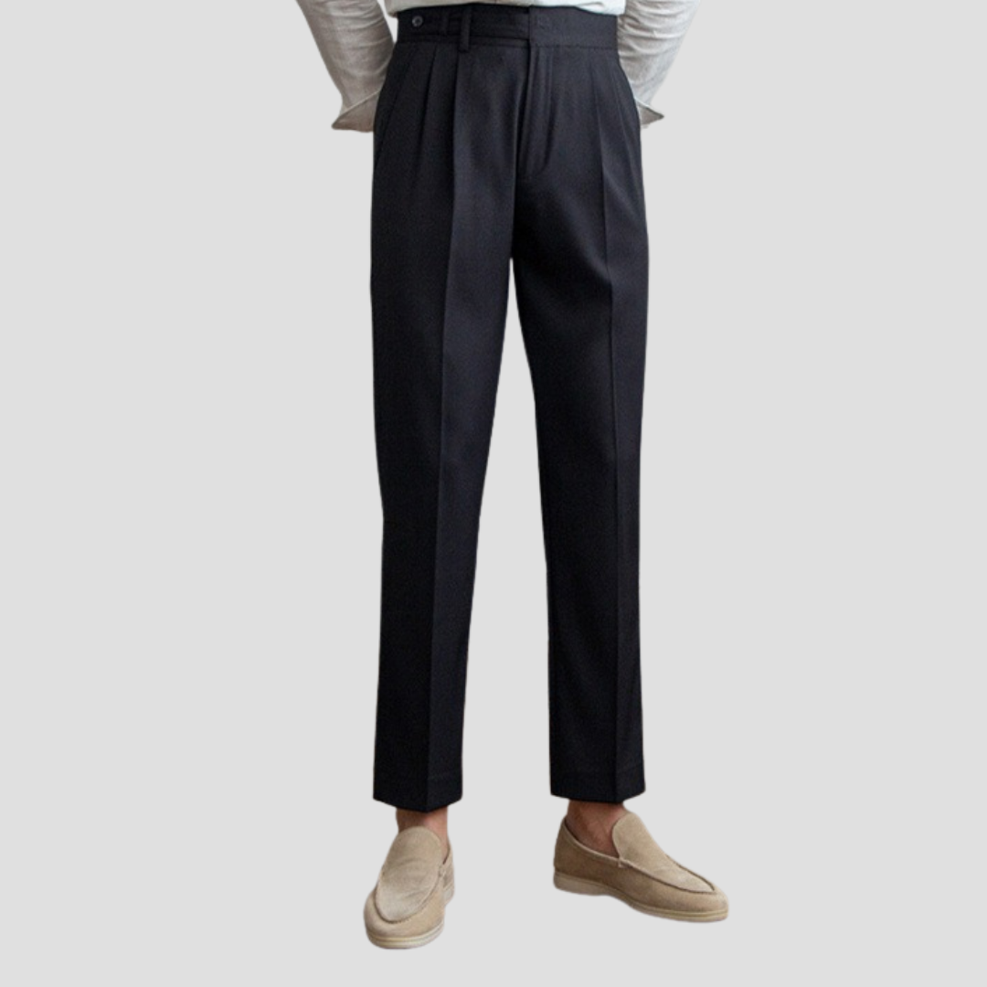 Pantalon Habillé Homme Coupe Ajustée