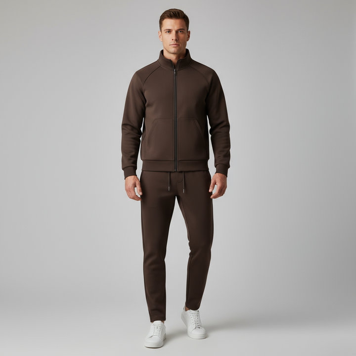 Survêtement Homme Zippé en Maille