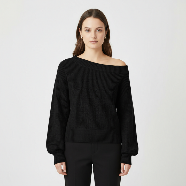Pull Femme Épaules Dénudées