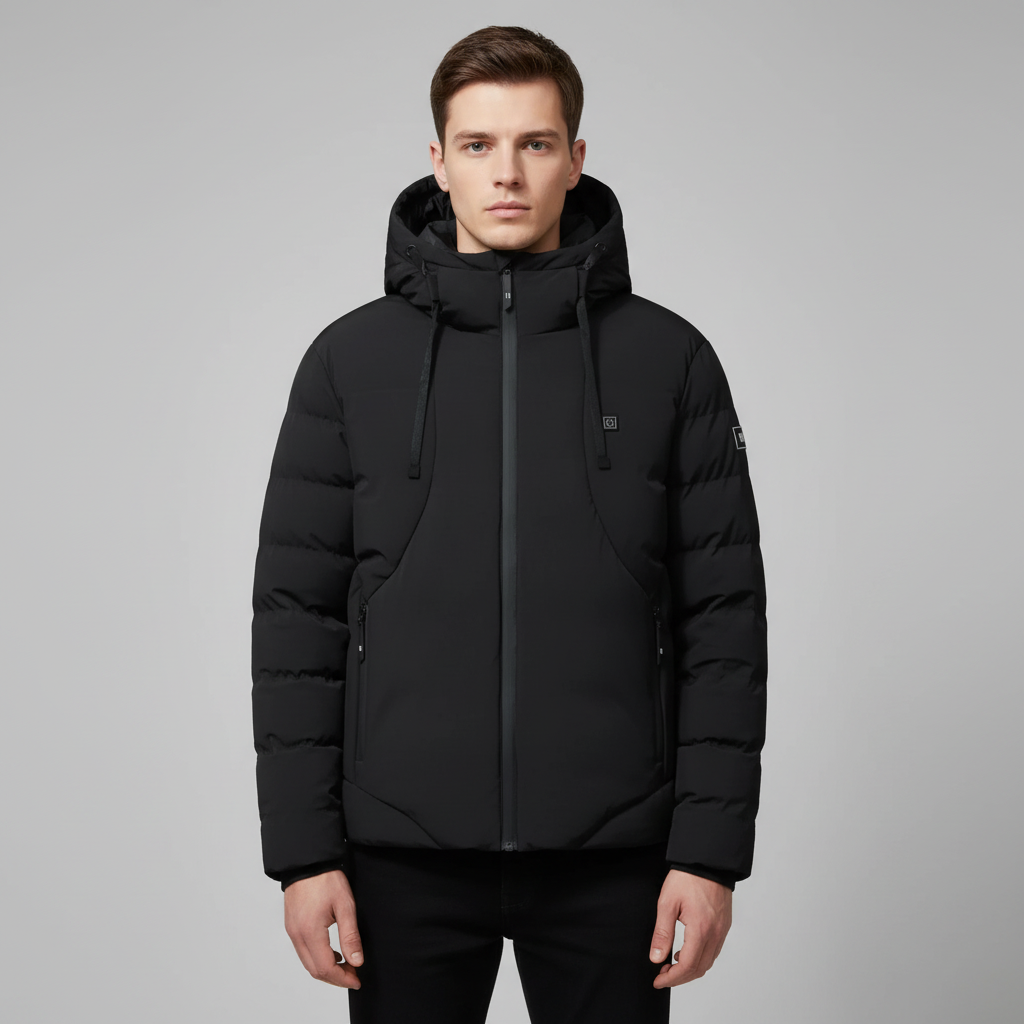 Veste Chauffante Homme à Capuche