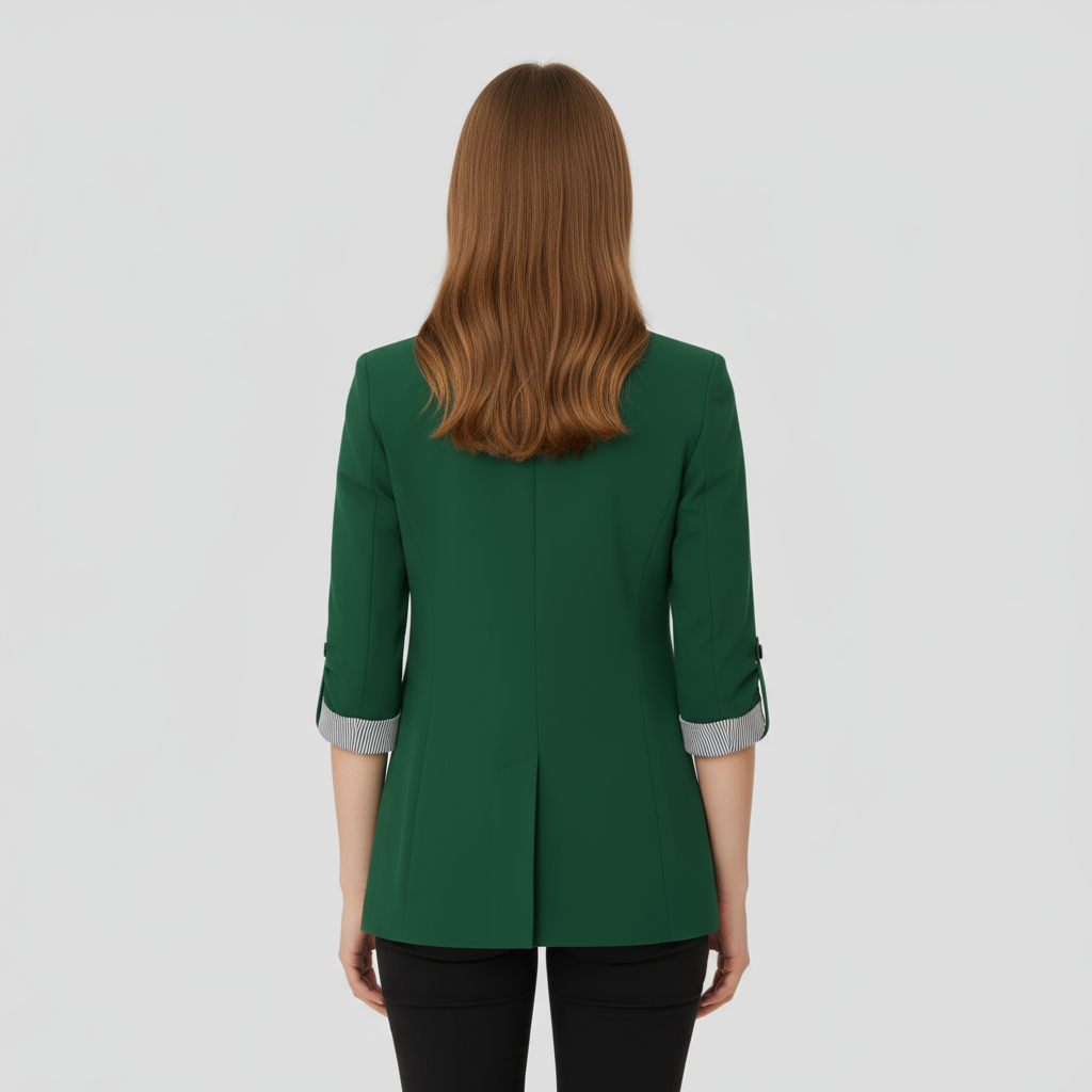 Blazer Femme Laine Col Revers