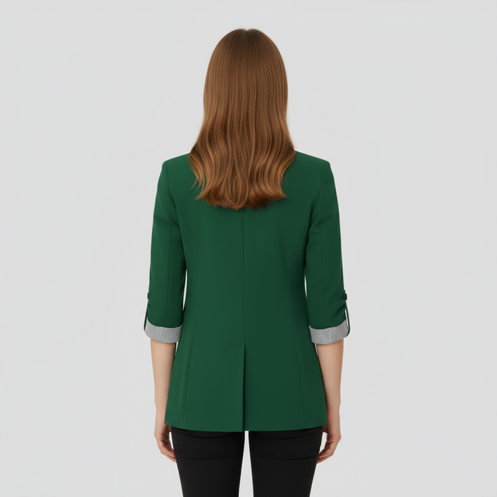 Blazer Femme Laine Col Revers