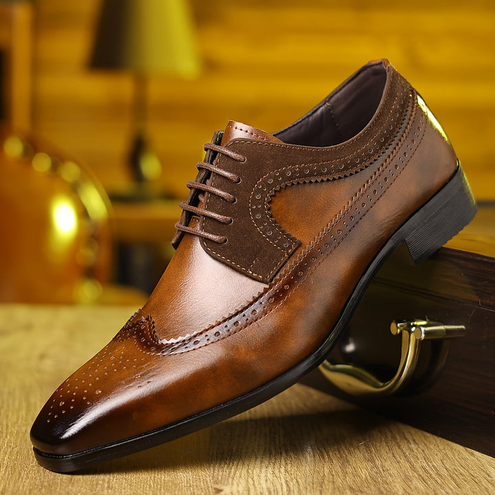 Chaussures Richelieu Homme Similicuir à Lacets