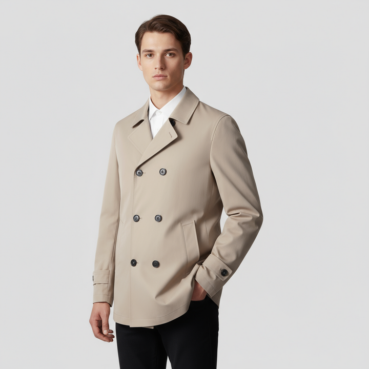 Blazer Homme Croisé Double Boutonnage