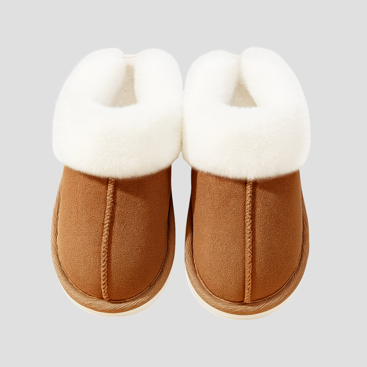 Chaussons femme hiver fourrés