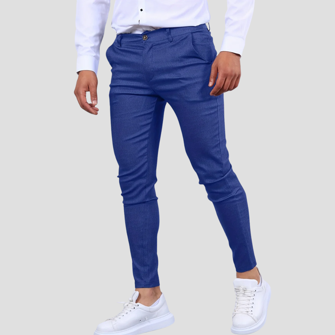 Pantalon Homme Slim Coton
