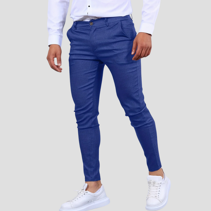 Pantalon Homme Slim Coton