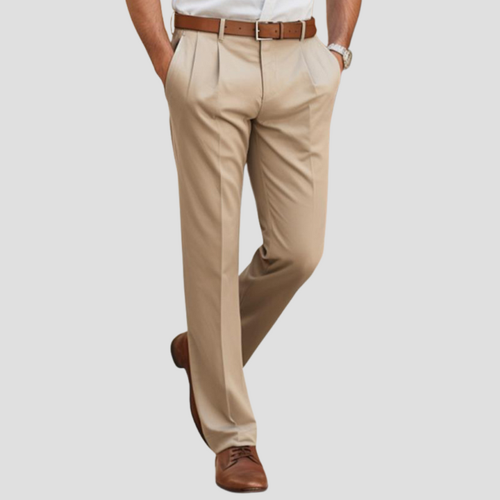 Pantalon Chino Homme Coupe Ajustée