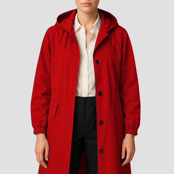 Imperméable Femme Léger à Capuche