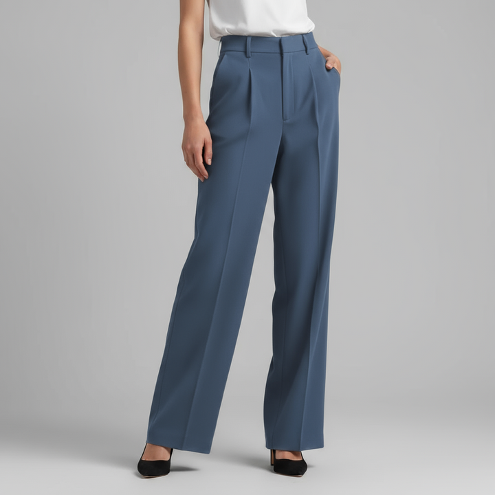 Pantalon Femme Taille Haute | Jambes Droites