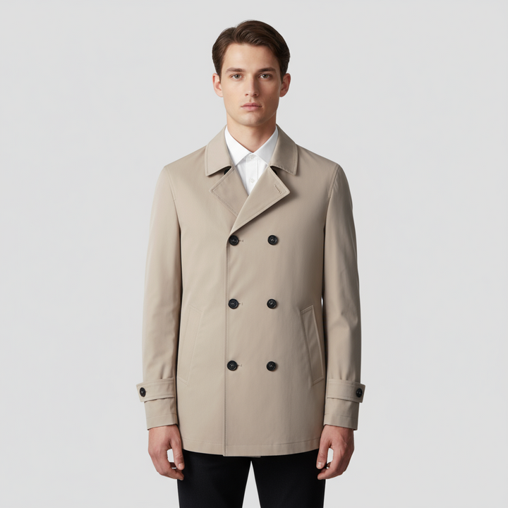 Blazer Homme Croisé Double Boutonnage