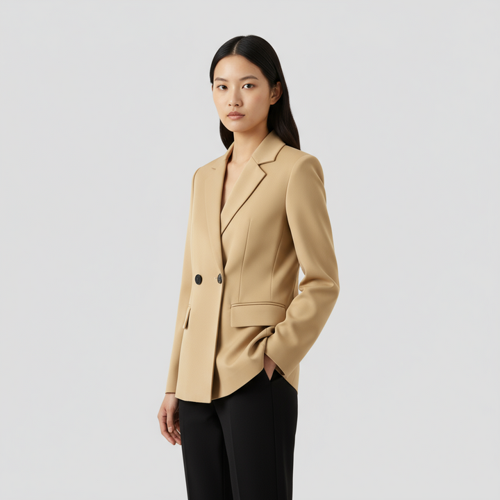 Blazer Femme Cintré | Col à Revers