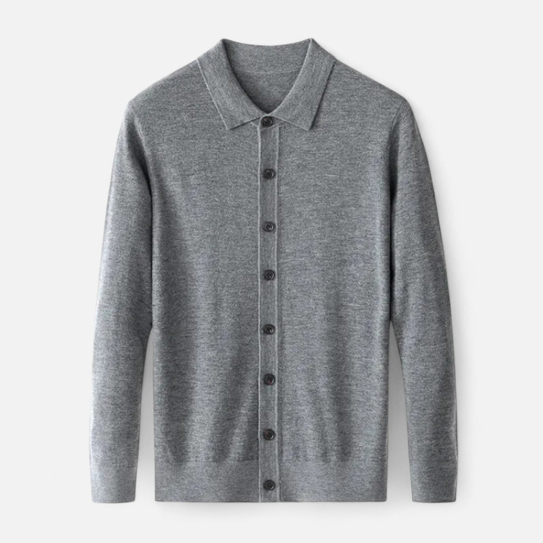 Cardigan Homme Laine Boutonné