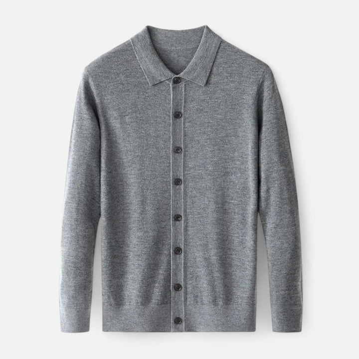 Cardigan Homme Laine Boutonné