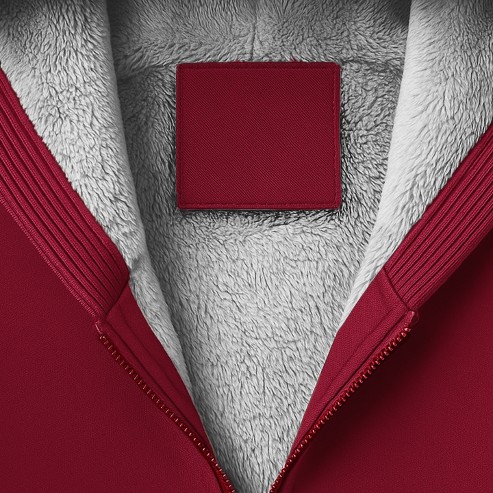 Veste Polaire Homme à Capuche Zippée