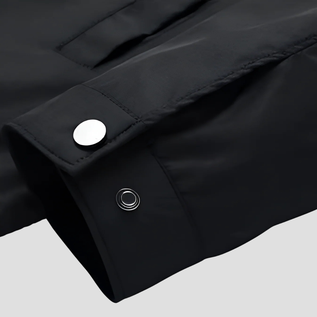 Veste Homme Zippée Imperméable | Col Pointu