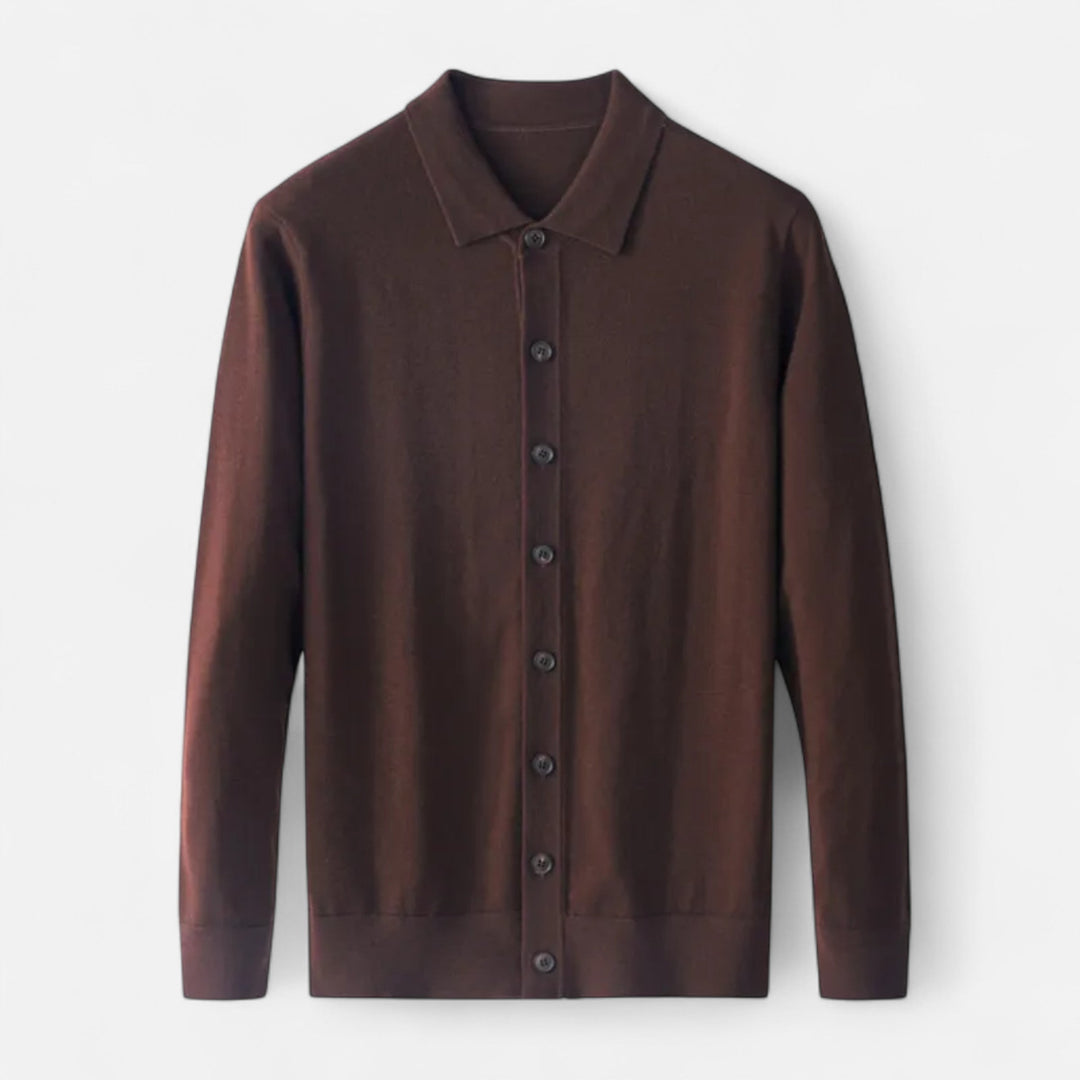 Cardigan Homme Laine Boutonné