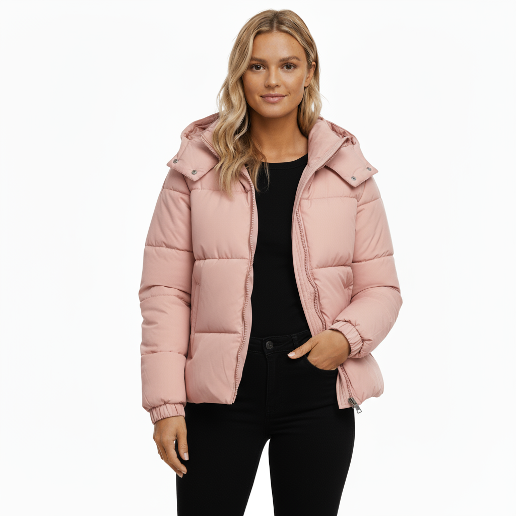 Manteau d’hiver femme à capuche