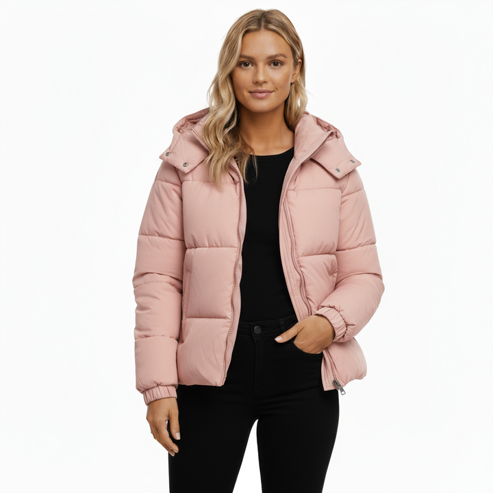 Manteau d’hiver femme à capuche