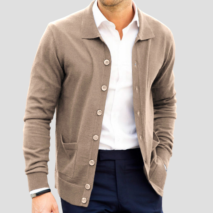 Cardigan Homme Cachemire Boutonné