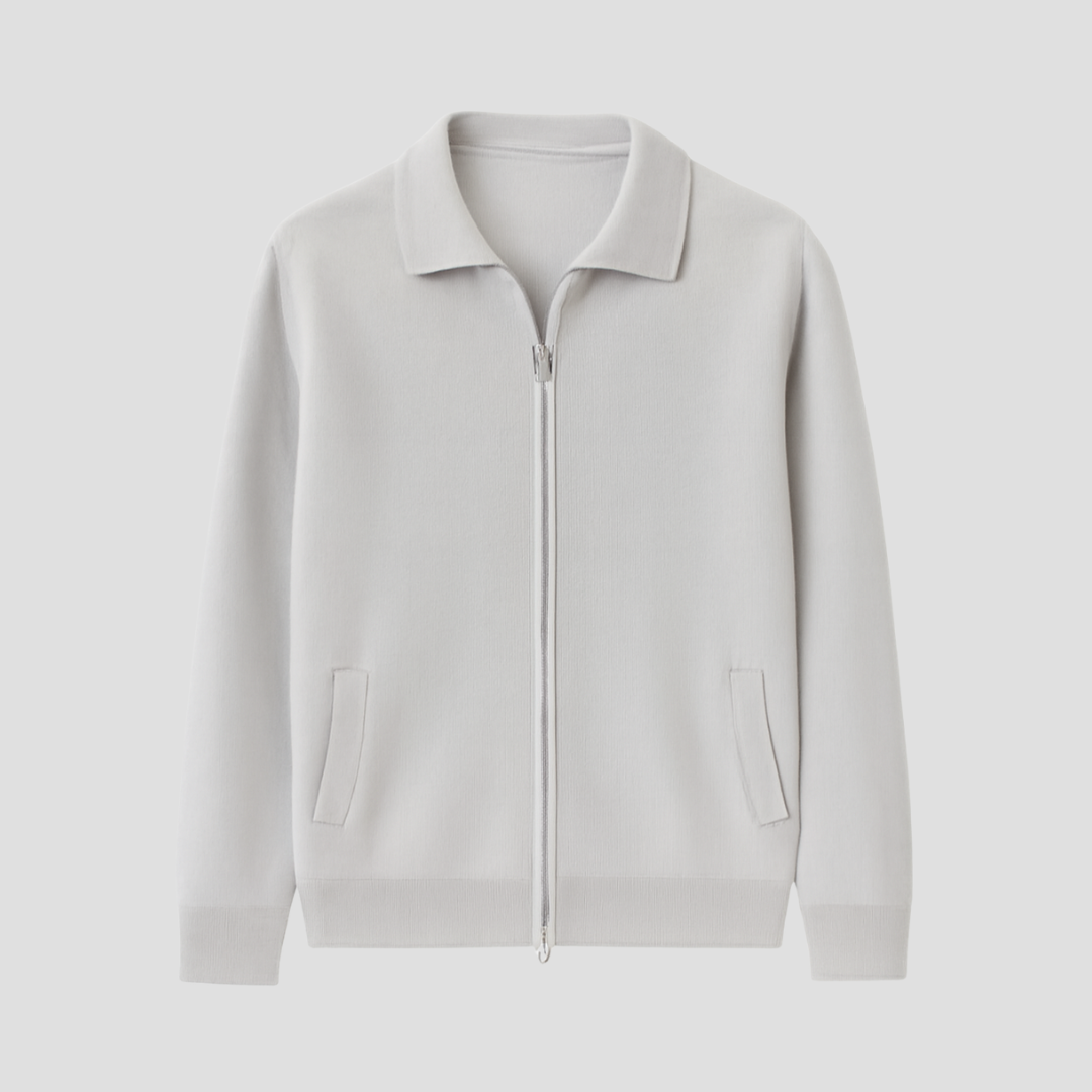 Cardigan Homme Zippé Laine