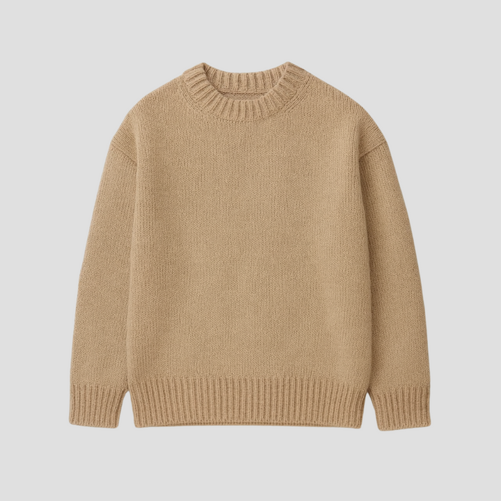 Pull Homme Col Rond Tricoté