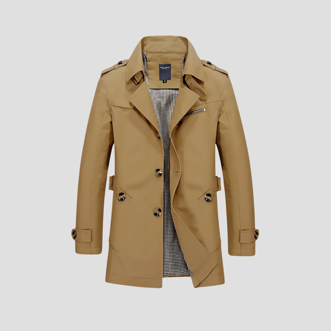 Trench Homme Léger Ceinturé