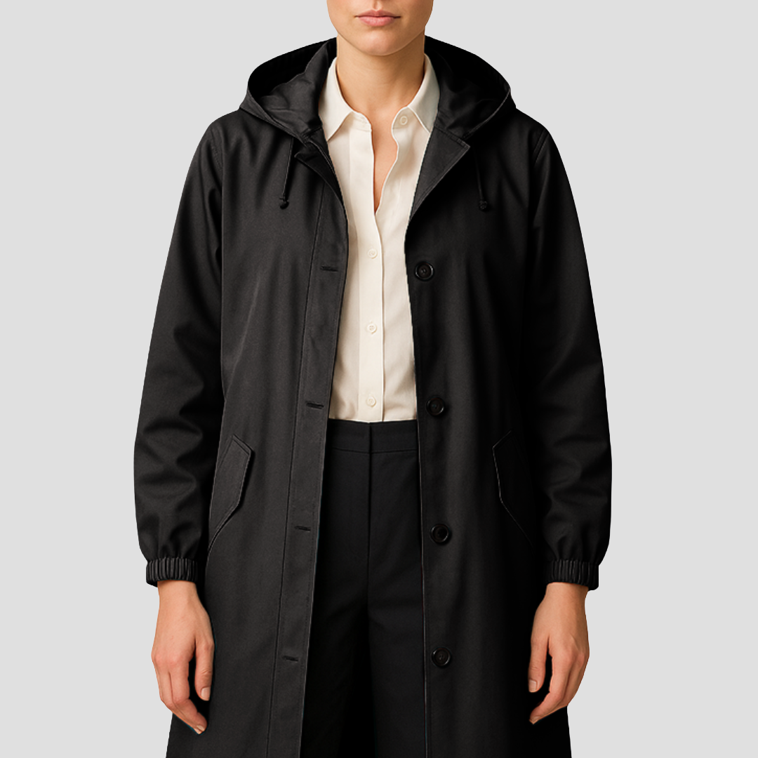 Imperméable Femme Léger à Capuche