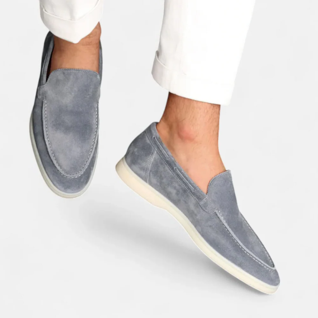 Mocassins Homme en Daim Souple