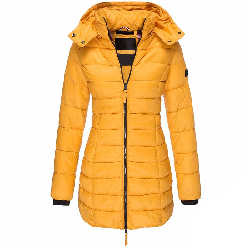 Doudoune Femme à Capuche Zippée