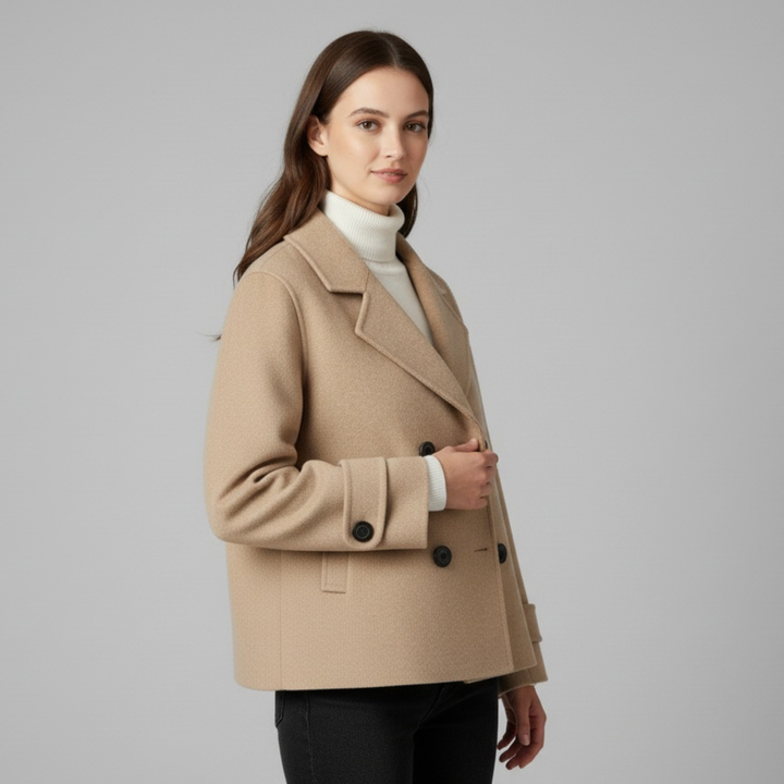 Blazer Femme Double Boutonnage Cintré