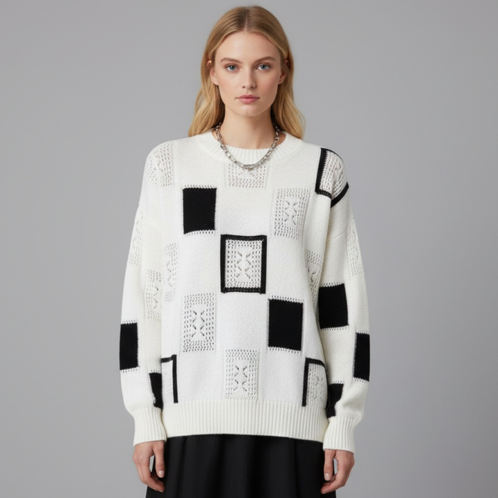 Pull Femme Hiver Coton Polyester