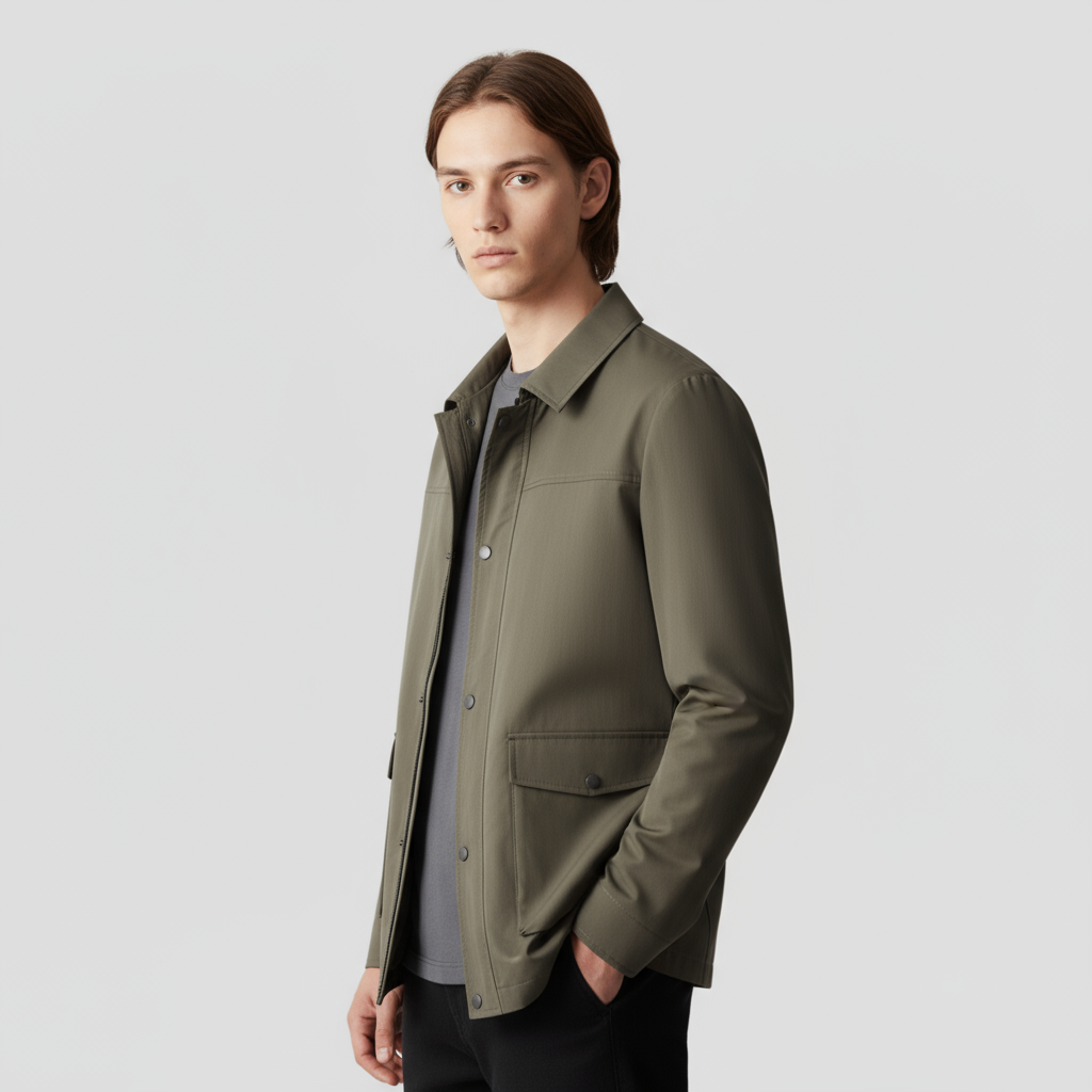 Veste Homme Légère en Polyester