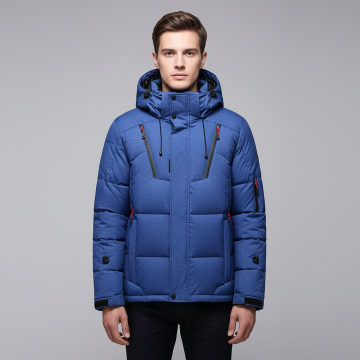 Doudoune Homme | Duvet de Canard | Capuche Amovible