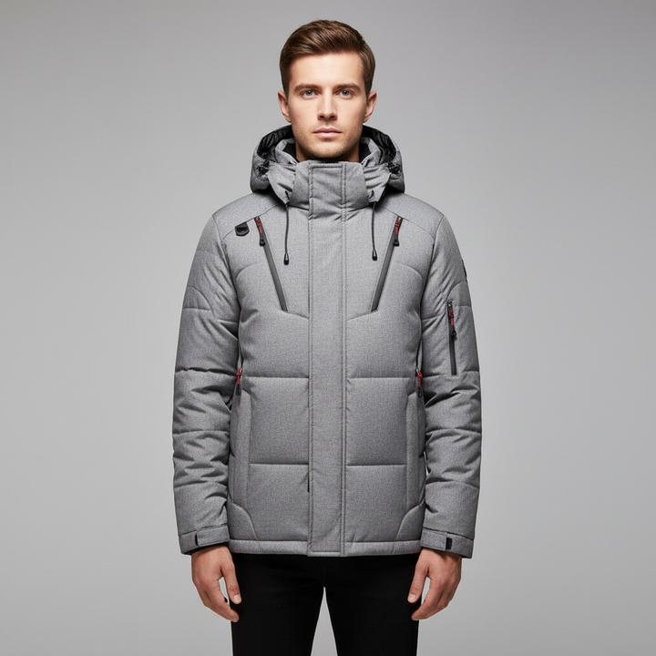 Doudoune Homme | Duvet de Canard | Capuche Amovible