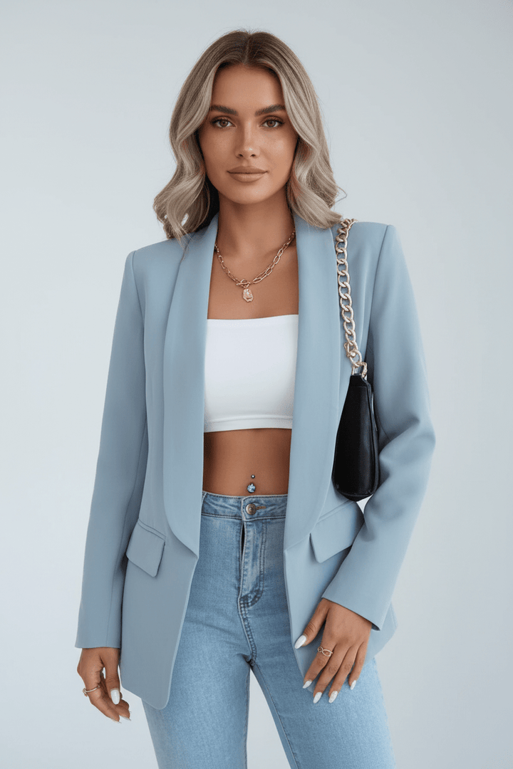 Blazer Femme Manches Longues